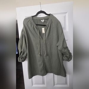 Aerie Olive Green Sweater Nwt Size Small